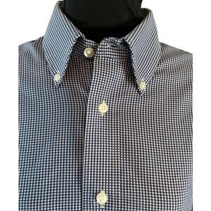 Chaps Men Size Large Comfort Stretch Regular Fit Long Sleeve Button Down Shirt